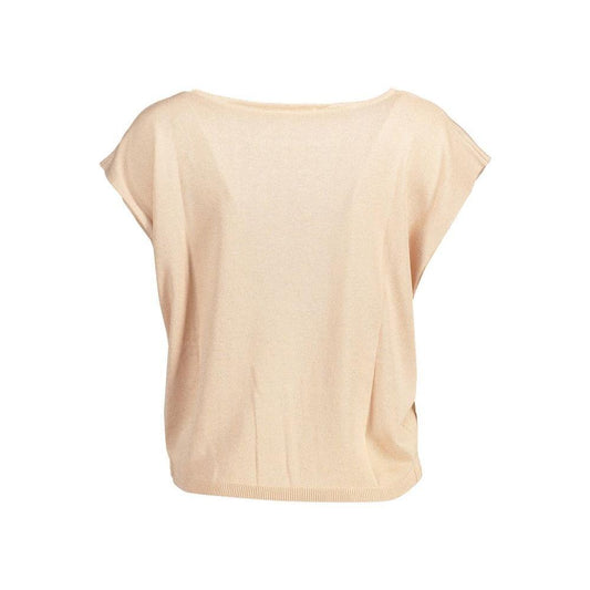 Kocca Pink Polyester Women Top KO-12363-XS