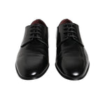 Dolce & Gabbana Black Leather Lace Up Derby Dress Formal Shoes