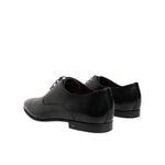 Dolce & Gabbana Black Leather Lace Up Derby Dress Formal Shoes
