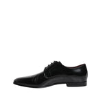 Dolce & Gabbana Black Leather Lace Up Derby Dress Formal Shoes
