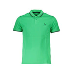 Harmont & Blaine Chic Green Cotton Polo with Contrast Detailing HA-28079-M