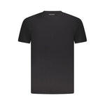 Trussardi Black Cotton Men T-Shirt TR-36627-XL