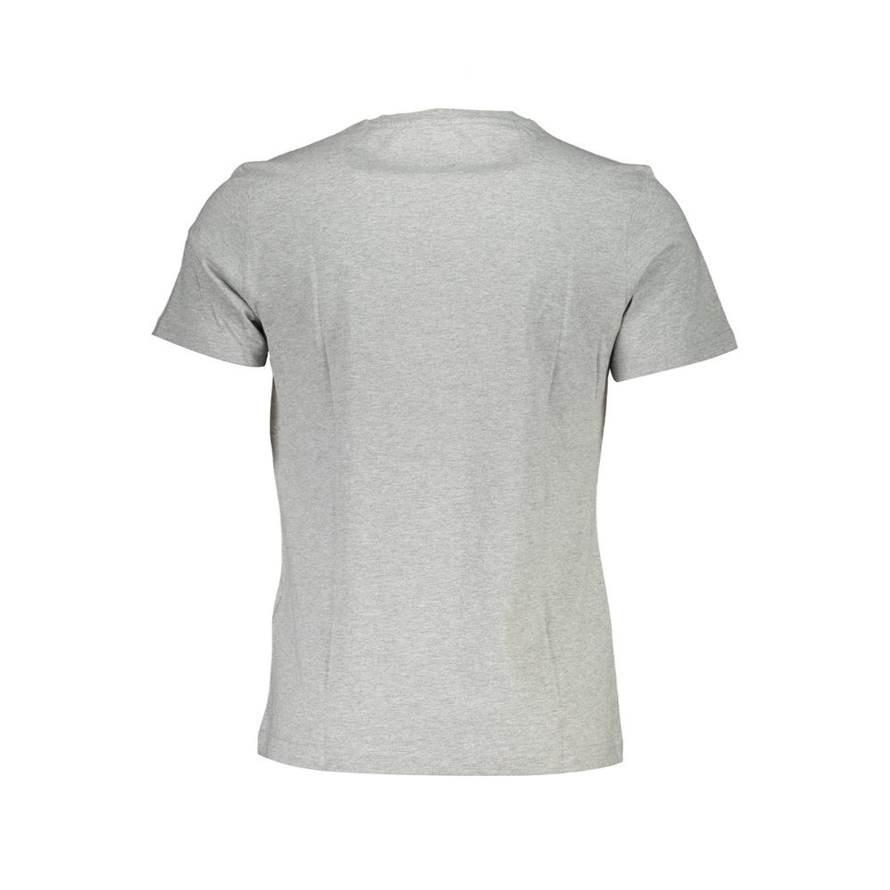 La Martina Gray Cotton T-Shirt
