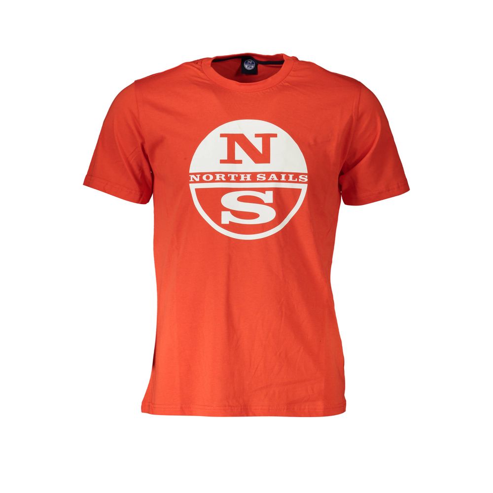 North Sails Red Cotton T-Shirt