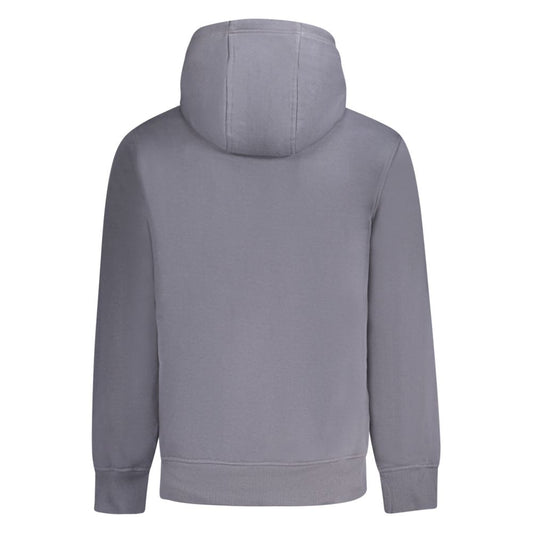 Calvin Klein Blue Cotton Men Sweater CA-33802-XL