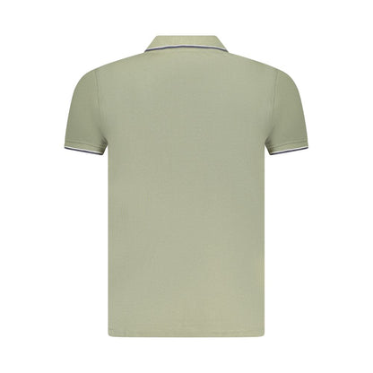 Norway 1963 Green Cotton Men Polo Shirt