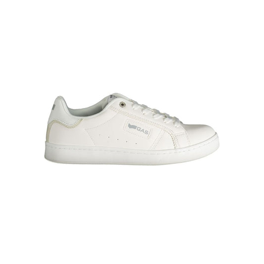 Gas White Polyester Women Sneaker GA-38556-EU36/US6
