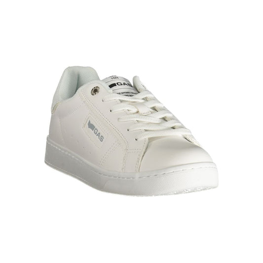 Gas White Polyester Women Sneaker GA-38556-EU36/US6
