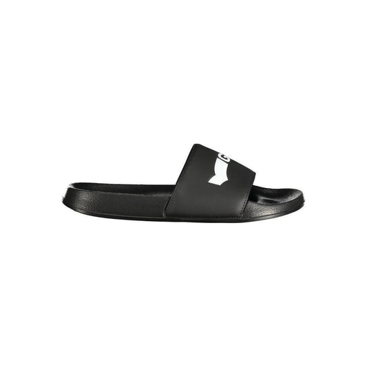 Gas Black Polyester Men Sandal GA-38577-EU42/US9