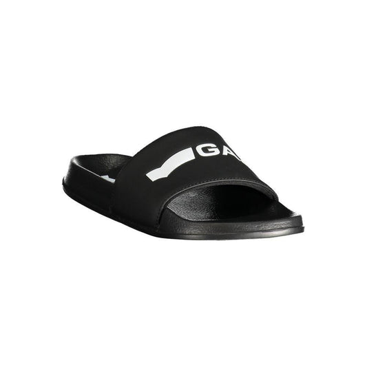 Gas Black Polyester Men Sandal GA-38577-EU42/US9