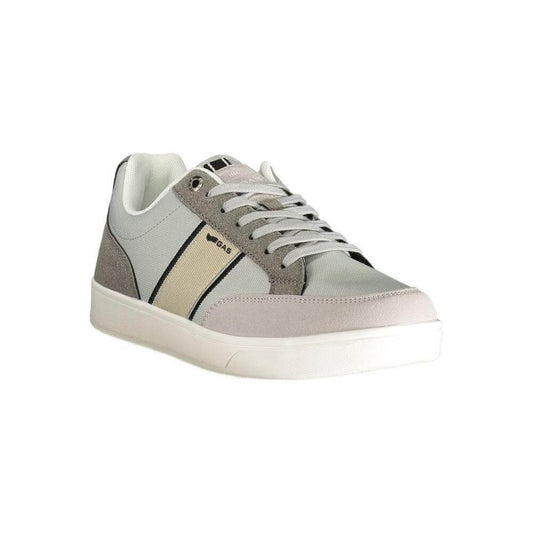 Gas Gray Polyester Men Sneaker