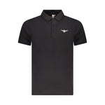 Accademia Militare Black Cotton Polo Shirt AC-36552-S