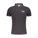 Accademia Militare Black Cotton Polo Shirt AC-36561-S