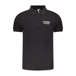 Accademia Militare Black Cotton Polo Shirt AC-36562-S
