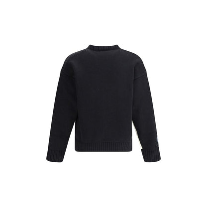 Dsquared² Black Wool Sweatshirt