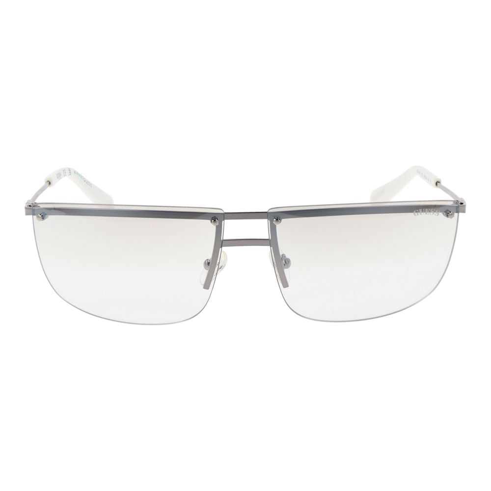Guess Silver Metal Sunglasses