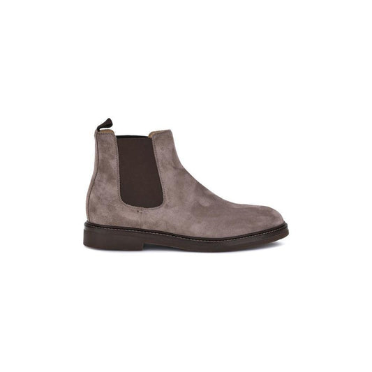 Brunello Cucinelli Suede Ankle Boots BR-MZUPEAE818C2637-EU40/US7