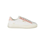 Gas White Polyester Women Sneaker