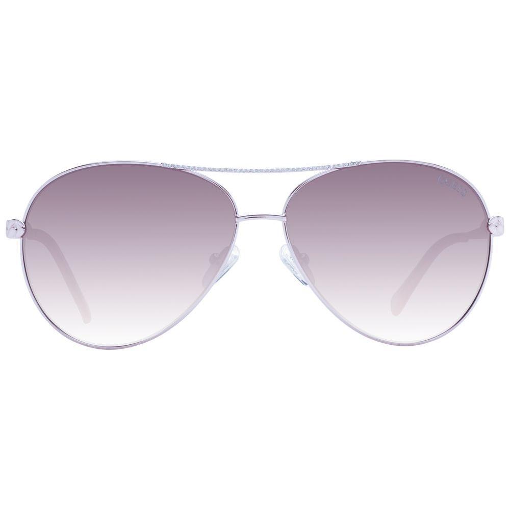 Guess Rose Gold Metal Sunglasses
