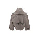 Balenciaga Reverse hooded Trench Coat BA-831516TQP079966-IT36 | XS