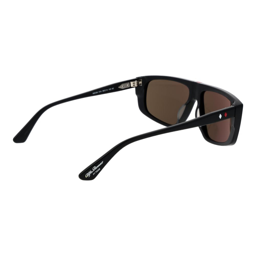 Web Black Acetate Sunglasses