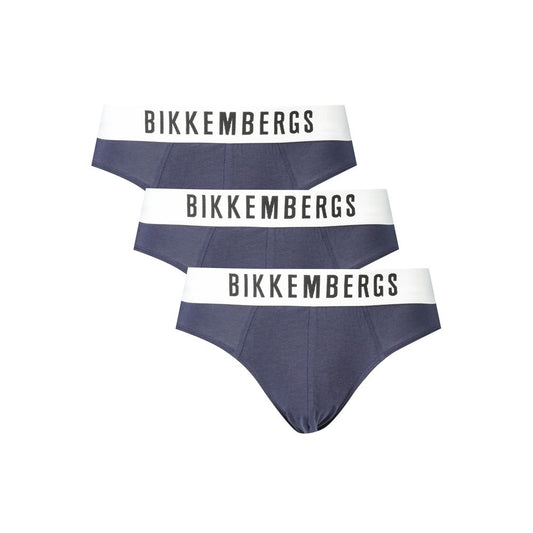 Bikkembergs Blue Cotton Underwear BI-38759-M