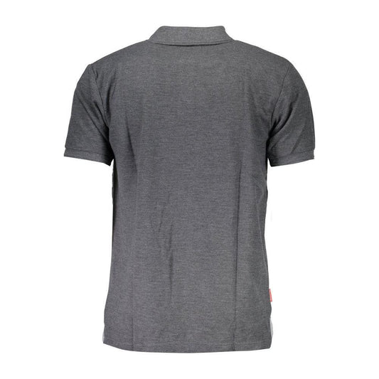 Slazenger Gray Cotton Polo Shirt