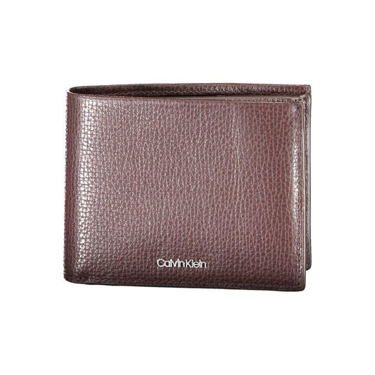 Calvin Klein Brown Leather Wallet CA-14271