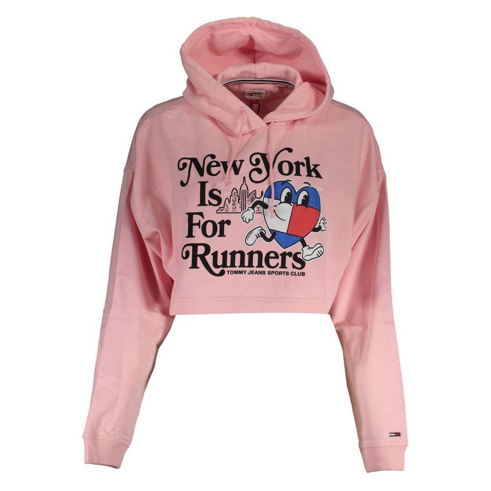 Tommy Hilfiger Pink Cotton Women Sweater TO-17190-S