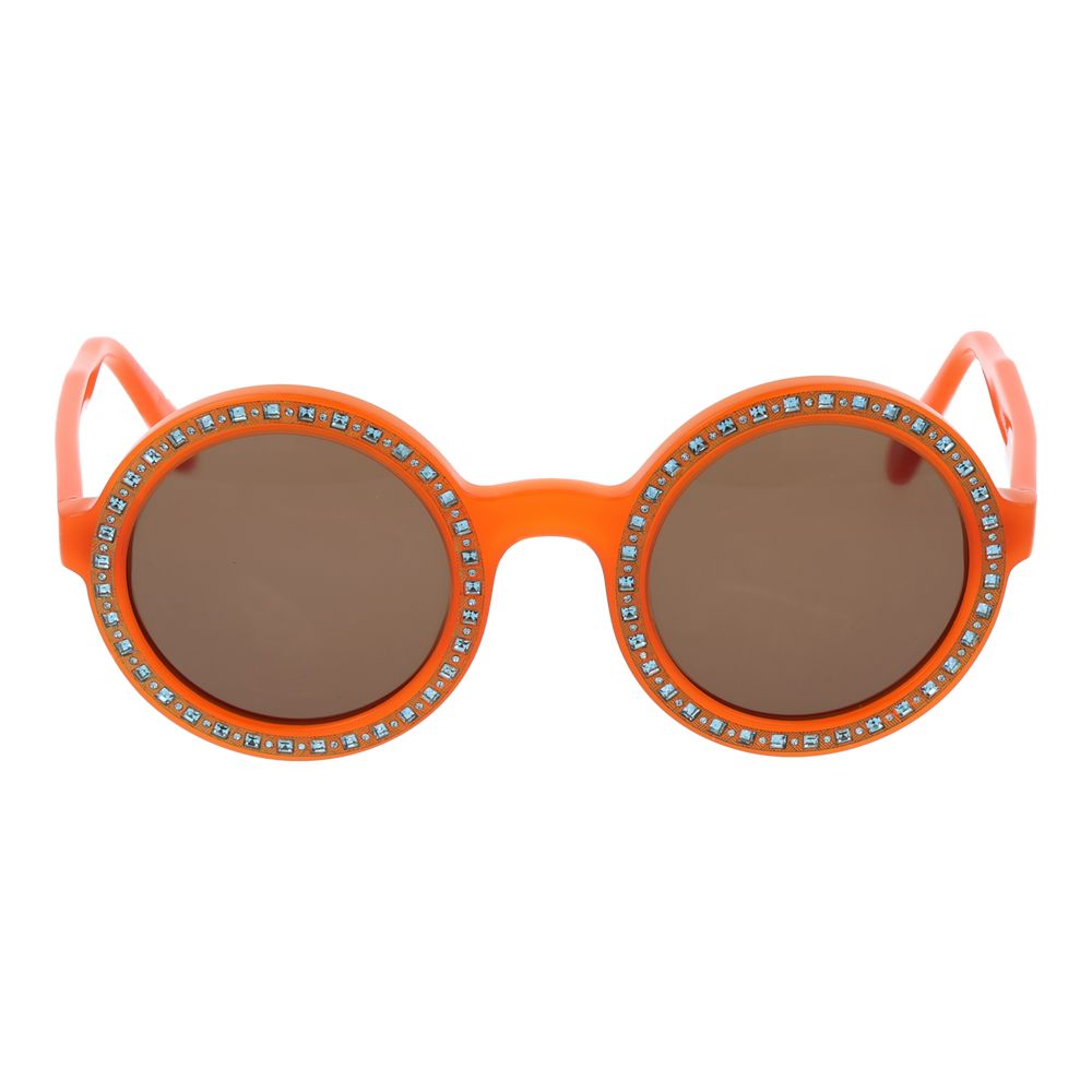 Andy Wolf Orange Acetate Sunglasses