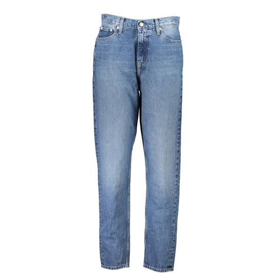 Calvin Klein Blue Cotton Jeans Denim