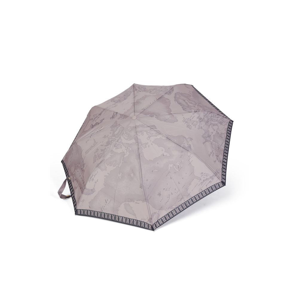 Front view with bag zipped and handles upright.