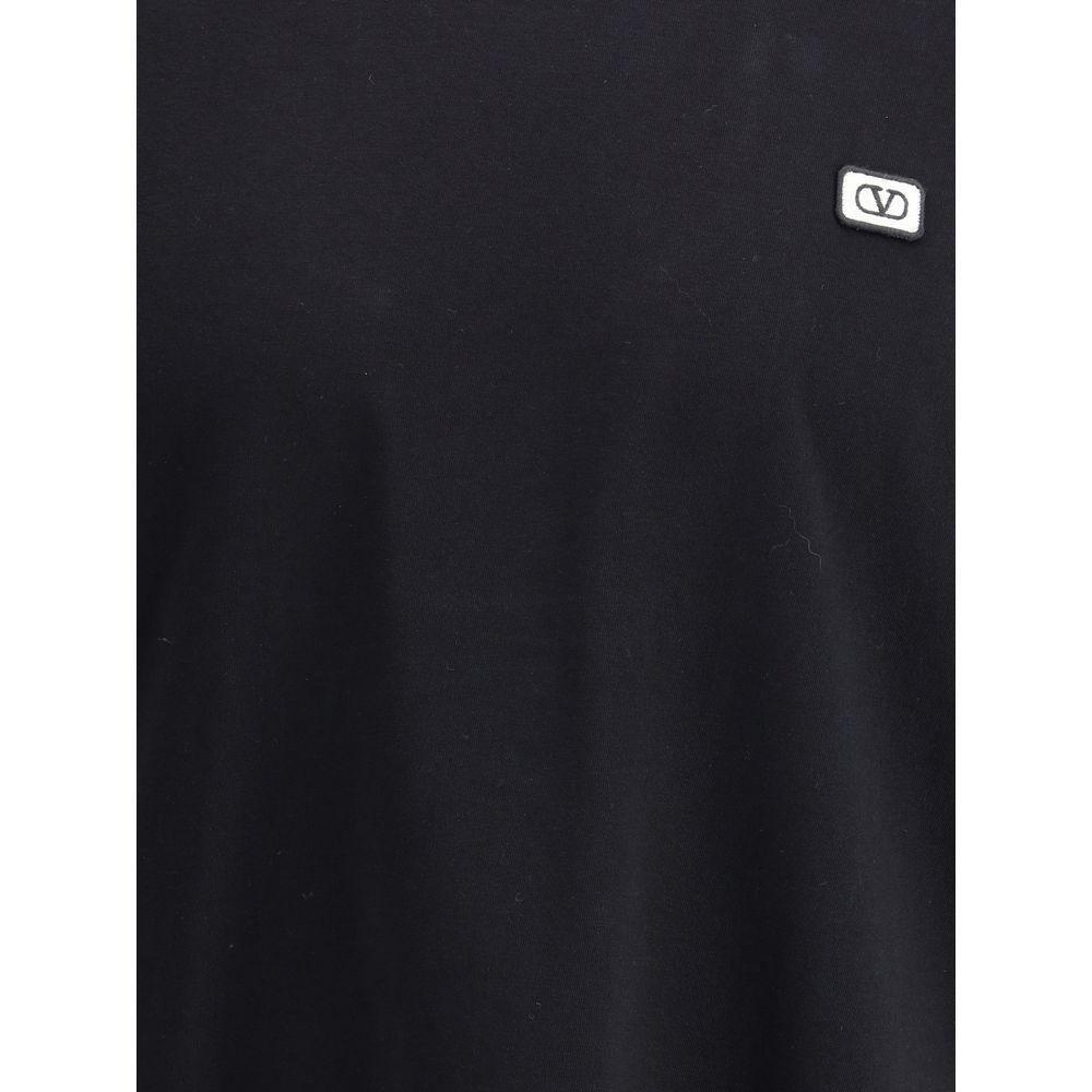 Valentino Logoed T-Shirt VA-7V3MG10VAQ80NO-L