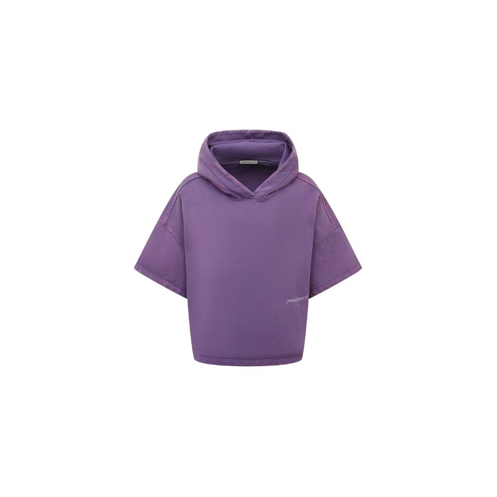 Hinnominate Purple Cotton Women Hoodie