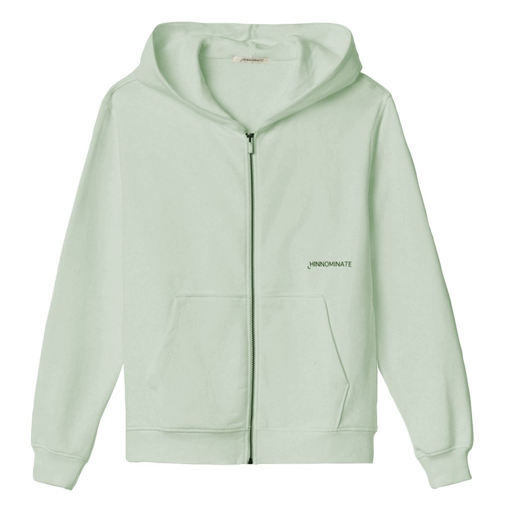 Hinnominate Green Cotton Hoody