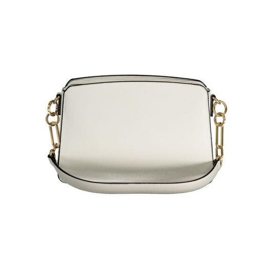 Mario Valentino White Polyethylene Handbag