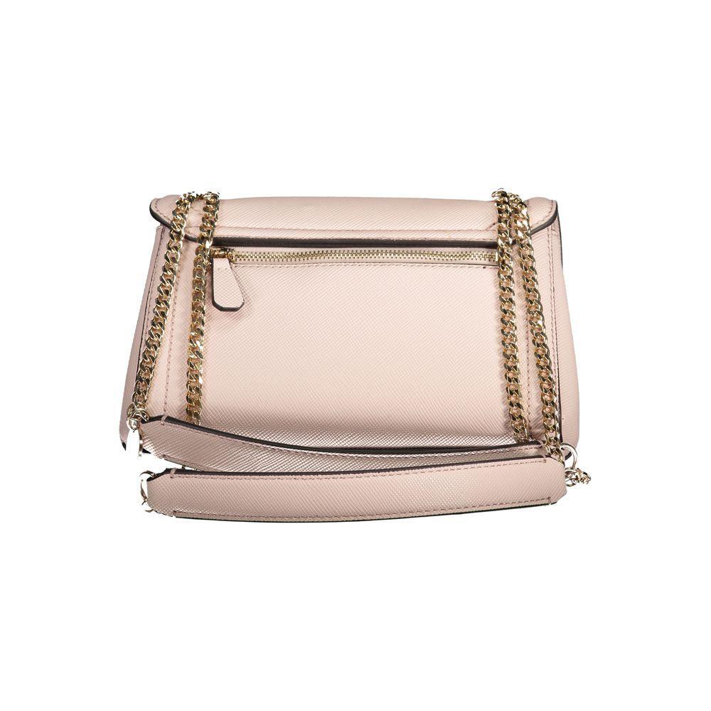 Guess Jeans Pink Polyethylene Handbag GU-30170
