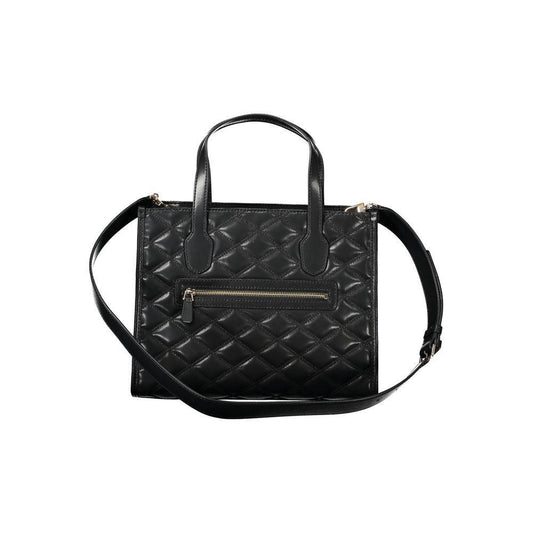 Guess Jeans Black Polyethylene Handbag