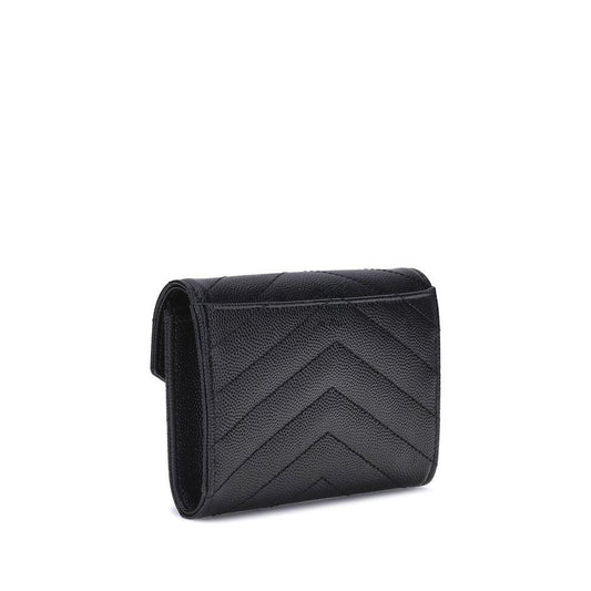 Saint Laurent Leather Wallet SA414404BOW011000BB