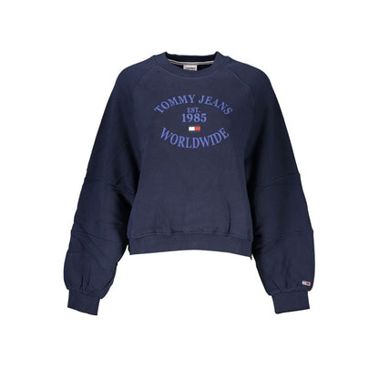 Tommy Hilfiger Blue Cotton Sweatshirt