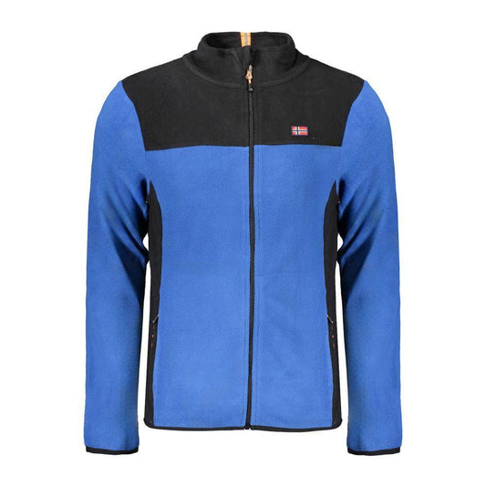 Norway 1963 Blue Polyester Sweater NO-31933-XXL