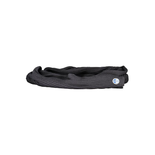 North Sails Black Cotton Scarf NO-33598