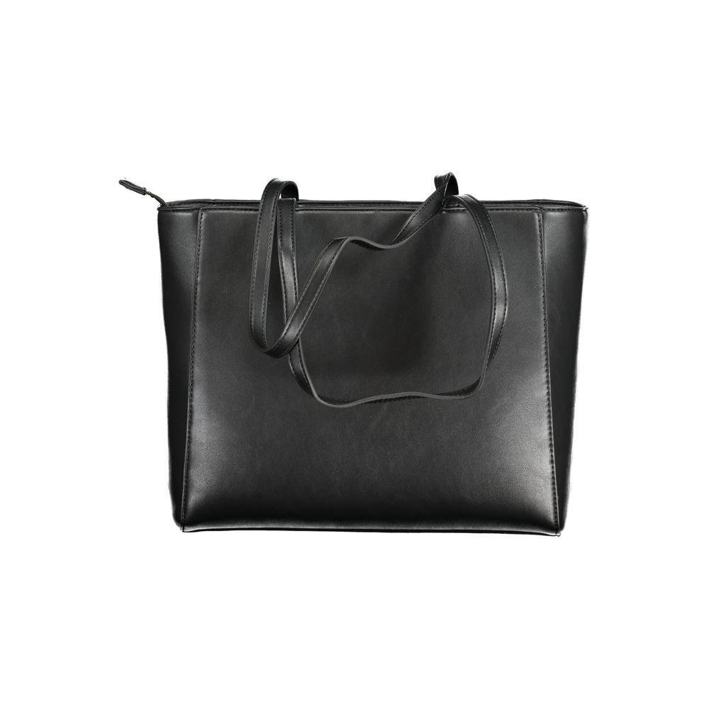 Mario Valentino Black Polyethylene Handbag VA-33527