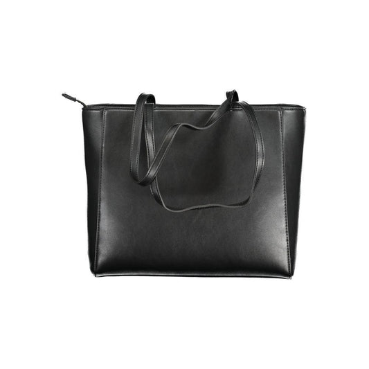 Mario Valentino Black Polyethylene Handbag VA-33527