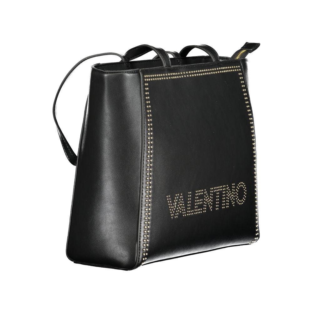 Mario Valentino Black Polyethylene Handbag
