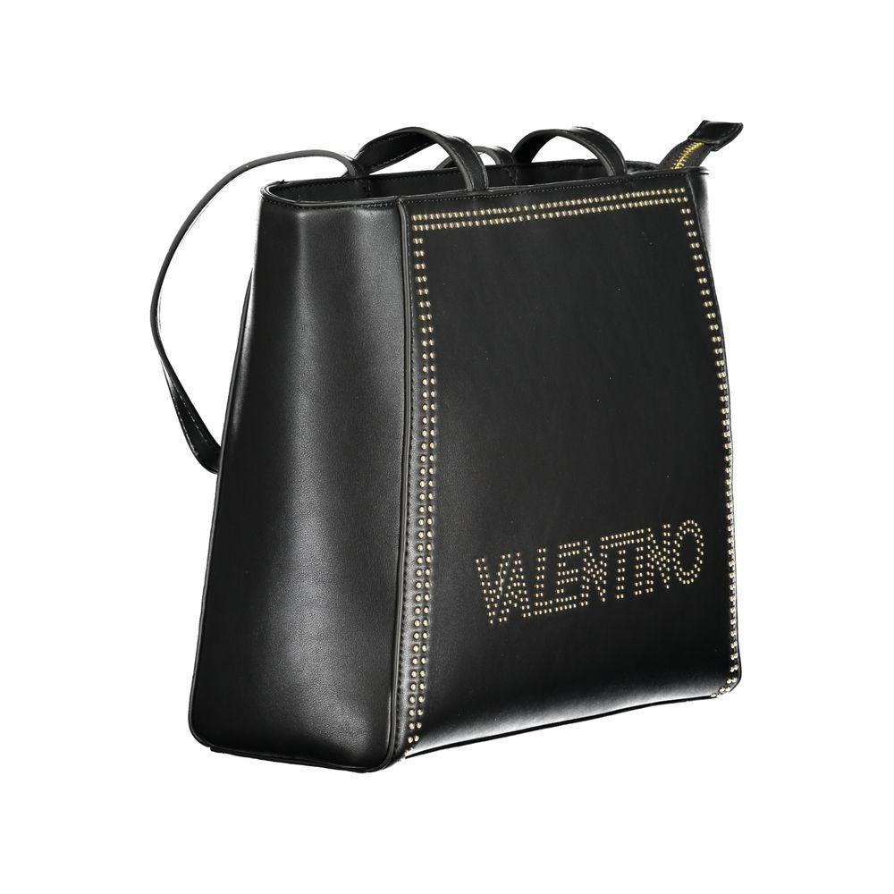 Mario Valentino Black Polyethylene Handbag VA-33527