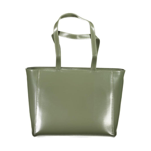 Mario Valentino Green Polyethylene Handbag VA-34739