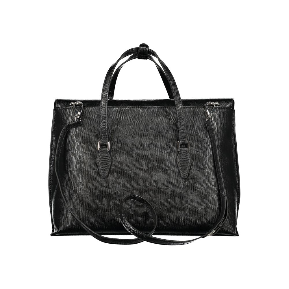 Mario Valentino Black Polyethylene Handbag