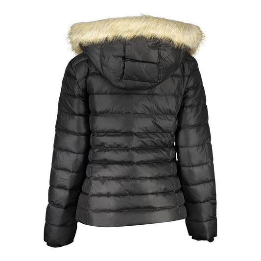Tommy Hilfiger Black Polyester Jackets & Coat TO-16594-XS