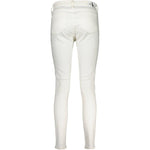 Calvin Klein White Cotton Jeans & Pant CA-21374-W25